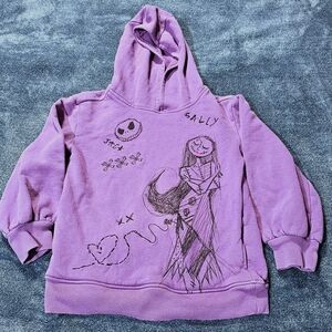 Nightmare Before Christmas Hoodie - Girls Med (+/-8)